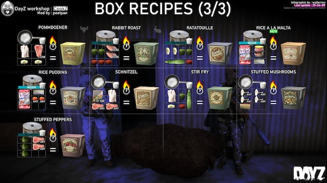 CookZ box recipes 3 of 3