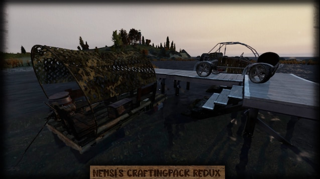Nemsis Craftingpack raft / vehicle building