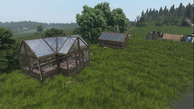 Buildable greenhouses (great for long-term food plans)